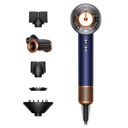 Фен Dyson Supersonic HD16 Nural Straight+Wavy - Prussian Blue/Rich Copper (122612-01)