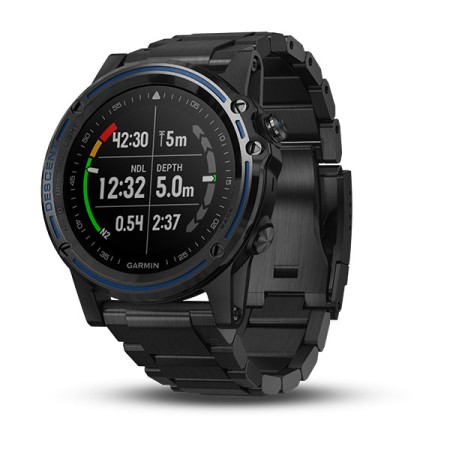 Смартгодинник Garmin Descent Mk1 Grey Sapphire with DLC Titanium Band (010-01760-11)