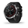 Смартгодинник Garmin Descent Mk2 Stainless Steel with Black Band (010-02132-10)