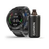 Смартгодинник Garmin Descent Mk2i Bundle Titanium Carbon Grey DLC with DLC Titanium Band with Descent T1 (010-02132-12)