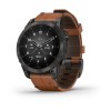 Смартгодинник Garmin Epix (Gen 2) Sapphire - Black Titanium with Chestnut Leather Band (010-02582-30)