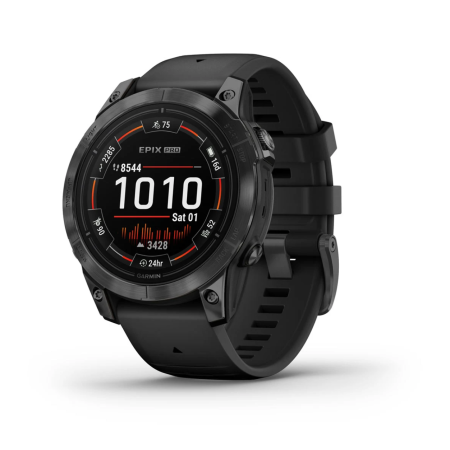 Смартгодинник Garmin Epix Pro (Gen 2) Standard Edition 47 mm Slate Grey with Black Band (010-02803-01)