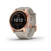 Смартгодинник Garmin Fenix 7S Solar Rose Gold with Light Sand Band (010-02539-11) у Вінниці