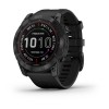 Смартгодинник Garmin Fenix 7X Sapphire Solar Black DLC Titanium with Black Band (010-02541-23) у Полтаві