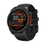 Смартгодинник Garmin Fenix 8 - 47 mm, Amoled Slate Gray Steel with Black Silicone Band (010-02904-00) у Миколаєві