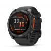 Смартгодинник Garmin Fenix 8 - 51 mm, AMOLED Slate Gray Steel with Black Silicone Band (010-02905-00) у Миколаєві