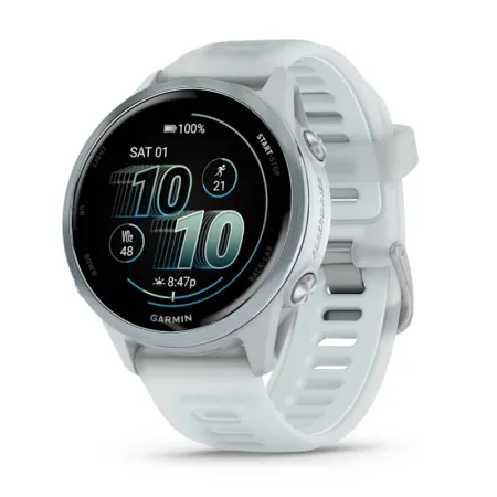 Смартгодинник Garmin Forerunner 570 - 42mm Cloud Blue Aluminum with Translucent Whitestone/Cloud Blue Band (010-02970-01)