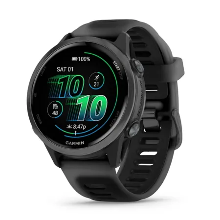 Смартгодинник Garmin Forerunner 570 - 42mm Slate Gray Aluminum with Translucent Black/Black Band (010-02970-00)
