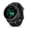 Смартгодинник Garmin Forerunner 570 - 42mm Slate Gray Aluminum with Translucent Black/Black Band (010-02970-00)