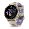 Смартгодинник Garmin Forerunner 970 Soft Gold Titanium with French Gray Case and French Gray/Translucent Indigo Band (010-02969-12)  у Тернополі