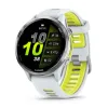 Смартгодинник Garmin Forerunner 970 Titanium with Whitestone Case and Whitestone/Translucent Amp Yellow Band (010-02969-11)