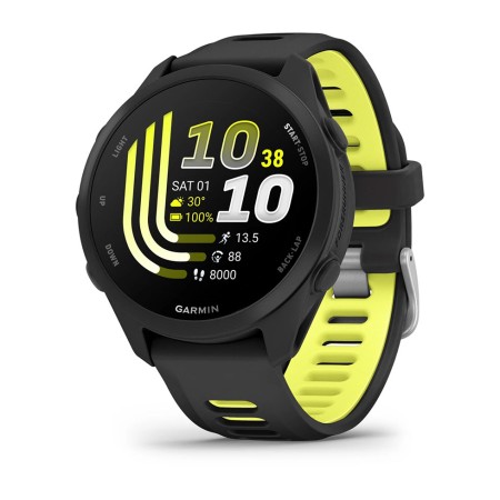 Смартгодинник Garmin Forerunner 170 Black with Black/Amp Yellow Band (010-03920-00)