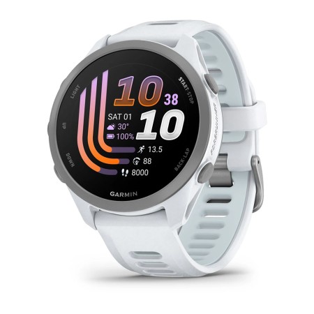 Смартгодинник Garmin Forerunner 170 Whitestone with Whitestone/Cloud Blue Band (010-03920-01)