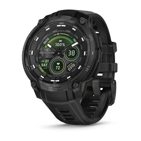 Смартгодинник Garmin Instinct Crossover AMOLED Tactical Edition Black (010-03398-02)