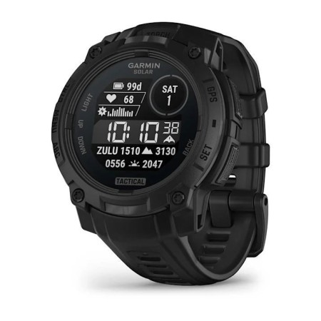 Смартгодинник Garmin Instinct 3 – 45 mm Solar Tactical Edition Black with Black Band (010-02934-50)  у Тернополі