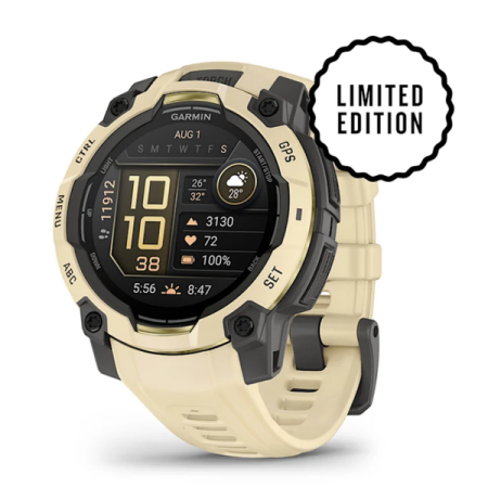 Смартгодинник Garmin Instinct 3 – 45 mm AMOLED Citrine with Citrine Band (010-02936-02)  у Тернополі