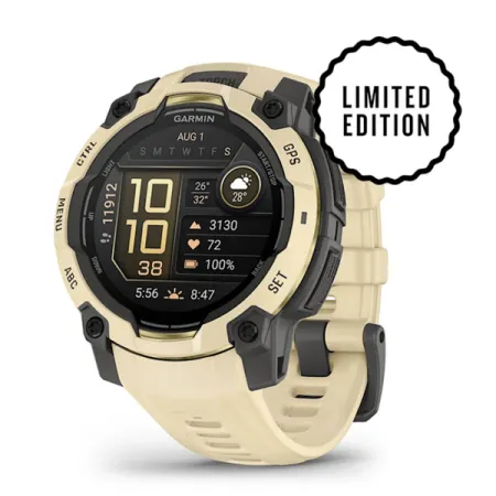 Смартгодинник Garmin Instinct 3 – 45 mm AMOLED Citrine with Citrine Band (010-02936-02)  у Чернівцях