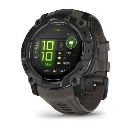 Смартгодинник Garmin Instinct 3 – 50 mm AMOLED Black with Charcoal Band (010-03020-00)  у Чернівцях