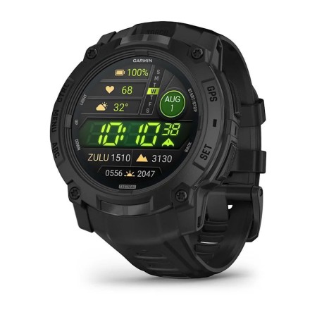 Смартгодинник Garmin Instinct 3 – 50 mm AMOLED Tactical Edition Black with Black Band (010-03020-50)  у Тернополі