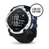 Смартгодинник Garmin Instinct 3 – 50 mm Solar Whitestone with Black/Bolt Blue Band (010-02935-03)