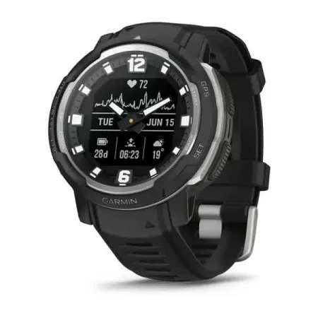 Смартгодинник Garmin Instinct Crossover - Standard Edition Black (010-02730-03)  у Чернівцях