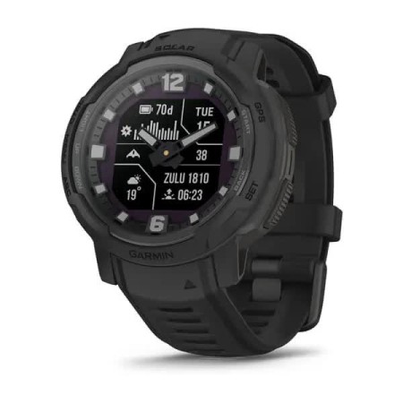 Смартгодинник Garmin Instinct Crossover Solar - Tactical Edition Black (010-02730-00)