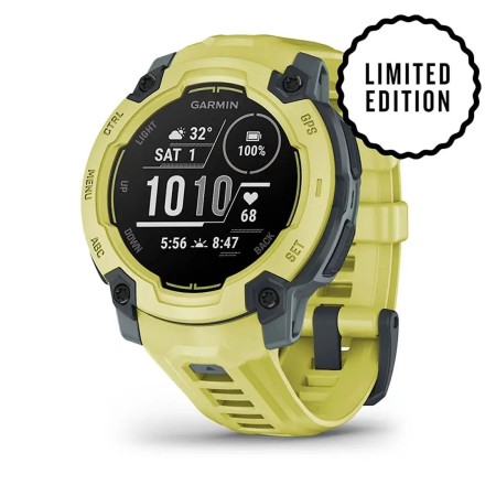 Смартгодинник Garmin Instinct E – 45 mm Electric Lime with Electric Lime Band (010-02933-01)