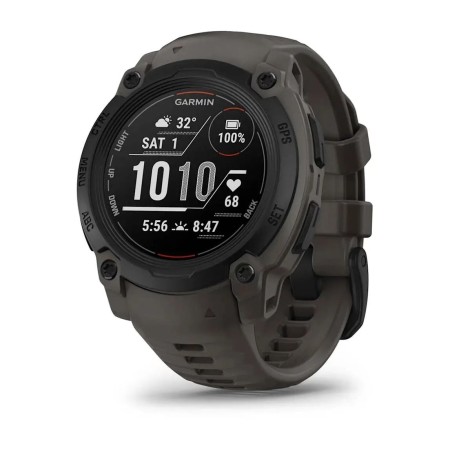 Смартгодинник Garmin Instinct E – 40 mm Black with Charcoal Band (010-02932-00)