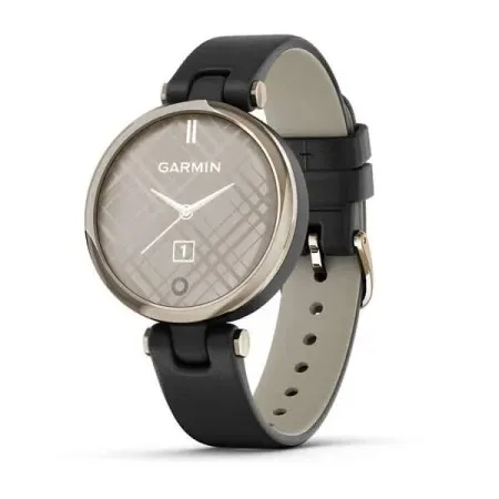 Смартгодинник Garmin Lily Classic Cream Gold Bezel with Black Case and Italian Leather Band (010-02384-B1)  у Львові