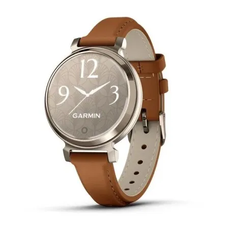 Смартгодинник Garmin Lily 2 Classic Cream Gold with Tan Leather Band (010-02839-02)  у Львові