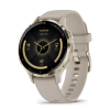 Смартгодинник Garmin Venu 3S Soft Gold Stainless Steel Bezel with French Gray Case and Silicone Band (010-02785-02)