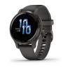 Смартгодинник Garmin Venu 2S Slate Bezel with Graphite Case and Silicone Band (010-02429-10)