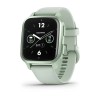 Смартгодинник Garmin Venu Sq 2 Metallic Mint Aluminum Bezel with Cool Mint Case and Silicone Band (010-02701-12)