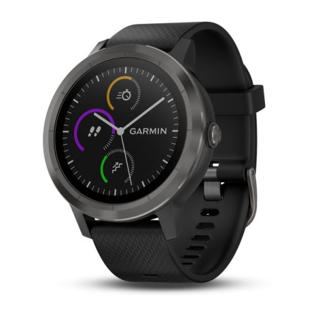 Смартгодинник Garmin Vivoactive 3 Black with Slate Hardware (010-01769-12)