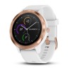 Смартгодинник Garmin Vivoactive 3 White with Rose Gold Hardware (010-01769-07)