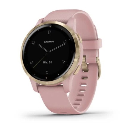 Смартгодинник Garmin Vivoactive 4S Dust Rose/Light Gold (010-02172-33)