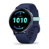 Смартгодинник Garmin Vivoactive 5 Metallic Navy Aluminum Bezel with Navy Case and Silicone Band (010-02862-12)