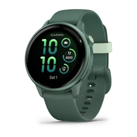 Смартгодинник Garmin Vivoactive 6 Metallic Jasper Green with Jasper Green Band (010-02985-02)