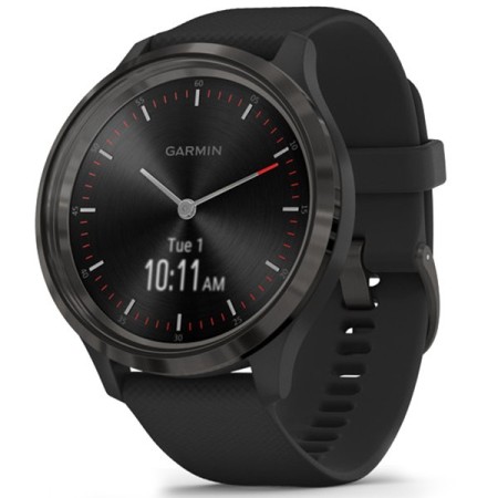 Смартгодинник Garmin Vivomove 3 Sport Black-Gunmetal Silicone (010-02239-21)