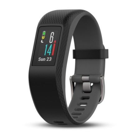 Смартгодинник Garmin Vivosport, E EU, Slate Small/Medium (010-01789-20)
