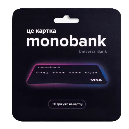 Картка Monobank (Black)