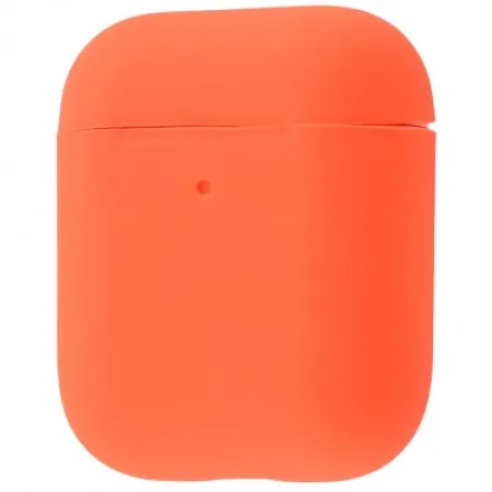 Airpods 1/2 Silicone Case Ultra Slim (Nectarine)  у Чорноморську