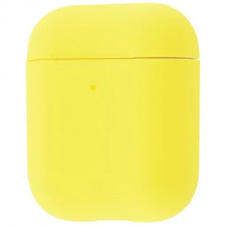 Airpods 1/2 Silicone Case Ultra Slim (Lemon Yellow)  у Чорноморську