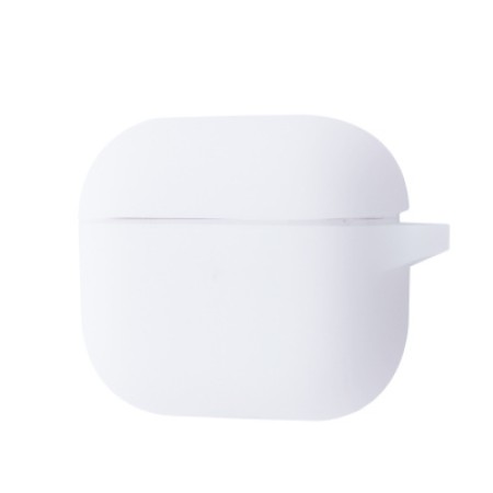 Airpods 4 Silicone Case + Straps (Luminescent White)