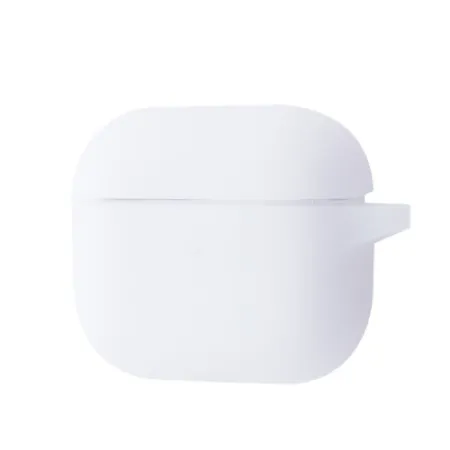 Airpods 4 Silicone Case + Straps (Luminescent White)