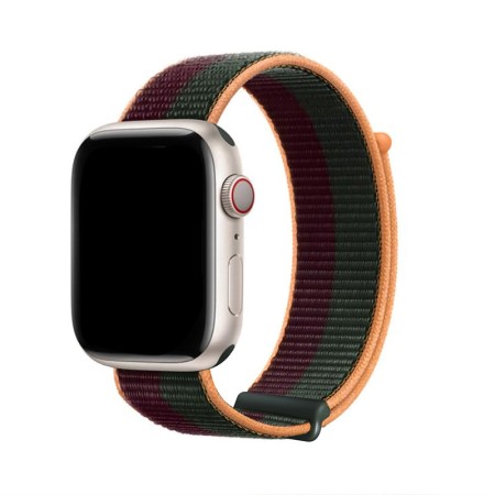 Ремінець Dux Ducis Sport Loop для Apple Watch 38mm/40mm/41mm (Cherry Green)  у Микуличині