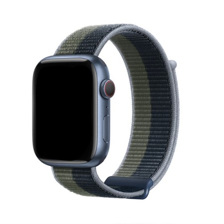 Ремінець Dux Ducis Sport Loop для Apple Watch 42mm/44mm/45mm/49mm (Moss Blue)