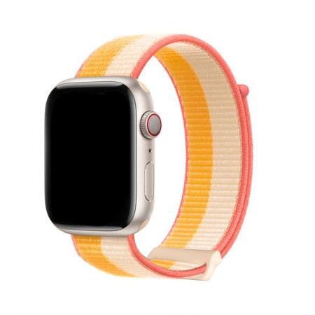 Ремінець Dux Ducis Sport Loop для Apple Watch 42mm/44mm/45mm/49mm (Maize White)