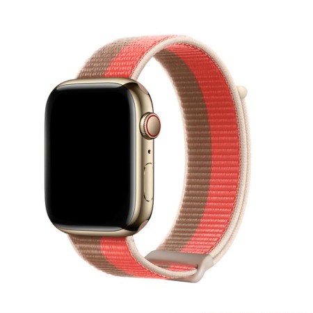Ремінець Dux Ducis Sport Loop для Apple Watch 42mm/44mm/45mm/49mm (Pomelo Pink)  у Микуличині
