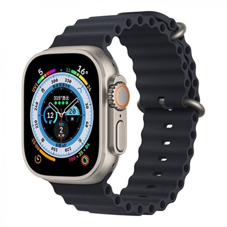 Ремінець Ocean Band для Apple Watch 42mm/44mm/45mm/49mm (Midnight)  у Кропивницькому